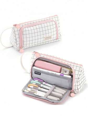 Pencil Case Cartoon Large Capacity Pencil Case Japanese And Korean Student Pencil Case Boys And Girls Pencil Case, Pencil Case, Multi-Function, Simple Pencil, Pencil Case, Makeup Case, Pencil Case, Washing Case, Pencil Case, Pencil Case, Pencil Case, Simple Pencil Case