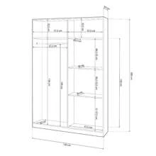 Duehome Armario Elliot 120 2 puertas correderas ✅ Entrega 7-9 días a España (península)
