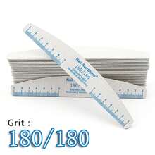 Bộ 5/10 chiếc dũa móng tay chuyên nghiệp hình lưỡi liềm, dũa móng tay hai mặt, có thể giặt được, dũa móng tay bằng gỗ hai mặt, dũa móng tay cong chuyên nghiệp có thể tái sử dụng cho làm móng tay và móng chân. - Nhiều màu - Xem 8