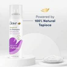 Dove Dry Shampoo Volume & Fullness 2 Count 5 Oz/141g*2,For Oily Hair For Refreshed Hair, Refreshes Hair, Absorbs Oil, Volumizing Formula, Quick And Easy, Instant Revival - White - View 2
