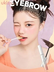ukiss 凝胶眉笔，眉毛睫毛膏，快速固定自然眉妆，具有护理效果，有色，丰盈，轻盈顺滑，持久，快干，防水防汗，眼妆 - 03# Gray Brown - 查看 11
