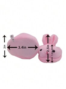 1 paire de chaussures poupée en peluche de forme animale mignonne pour poupées de 18 pouces, modèle cochon/tigre/lapin, chaussures de poupée, chaussures de bébé poupée