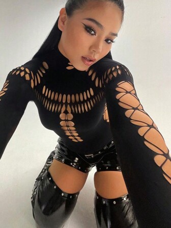 女士性感紧身衣