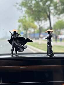 1pc Ancient Style Samurai Decoration Figurine For Computer, Desktop, Car, Home Best