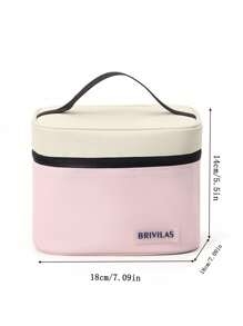 男女通用便携式保温午餐包，可重复使用，带提手，防漏保冷手提袋，适用于工作、学校、旅行、野餐。迷你保温午餐盒，轻便保冷午餐手提袋，带提手，便携式保冷袋，适用于办公室、学校、野餐。紧凑型保温午餐包，可重复使用，带提手，防漏保冷午餐盒，适用于工作、学校、旅行。 - 彩色 - 查看 2