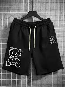 Short Masculino Urso Urbans Money Company Skate Short Tac Tel em Elastano