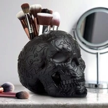 1pc Halloween Skull Resin Decoration, Horror Design Hanging Decorations For Personalized Home Decor, Halloween Party Halloween Themed Decorations & Scene Shooting Decoration Props Best Gifts Birthday Graduation Halloween Decor Fall Decor Room Decor