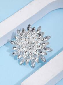 Luxury Floral Wide Band Ring, Everyday & Party Jewelry Gift - Flowers - View 17