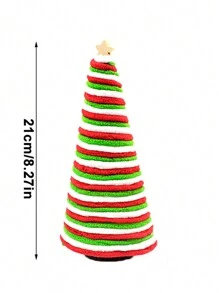 1pc, Mini Artificial Christmas Tree, Multi-Color Simulation Christmas Pine Tree Set, Festive Holiday Ornaments, Home Room Tabletop & Shelf Decor, Christmas Holiday Decor Accessory,Christmas - Multicolor - View 21