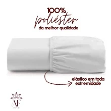 Bedsheet 180 Thread Count Double Queen King 03 Pieces Single 02 Pieces Plain Colorful Large With Elastic All Around Two Pillowcases With Hem Soft Velvety Satin Touch - 白色 - 查看 5