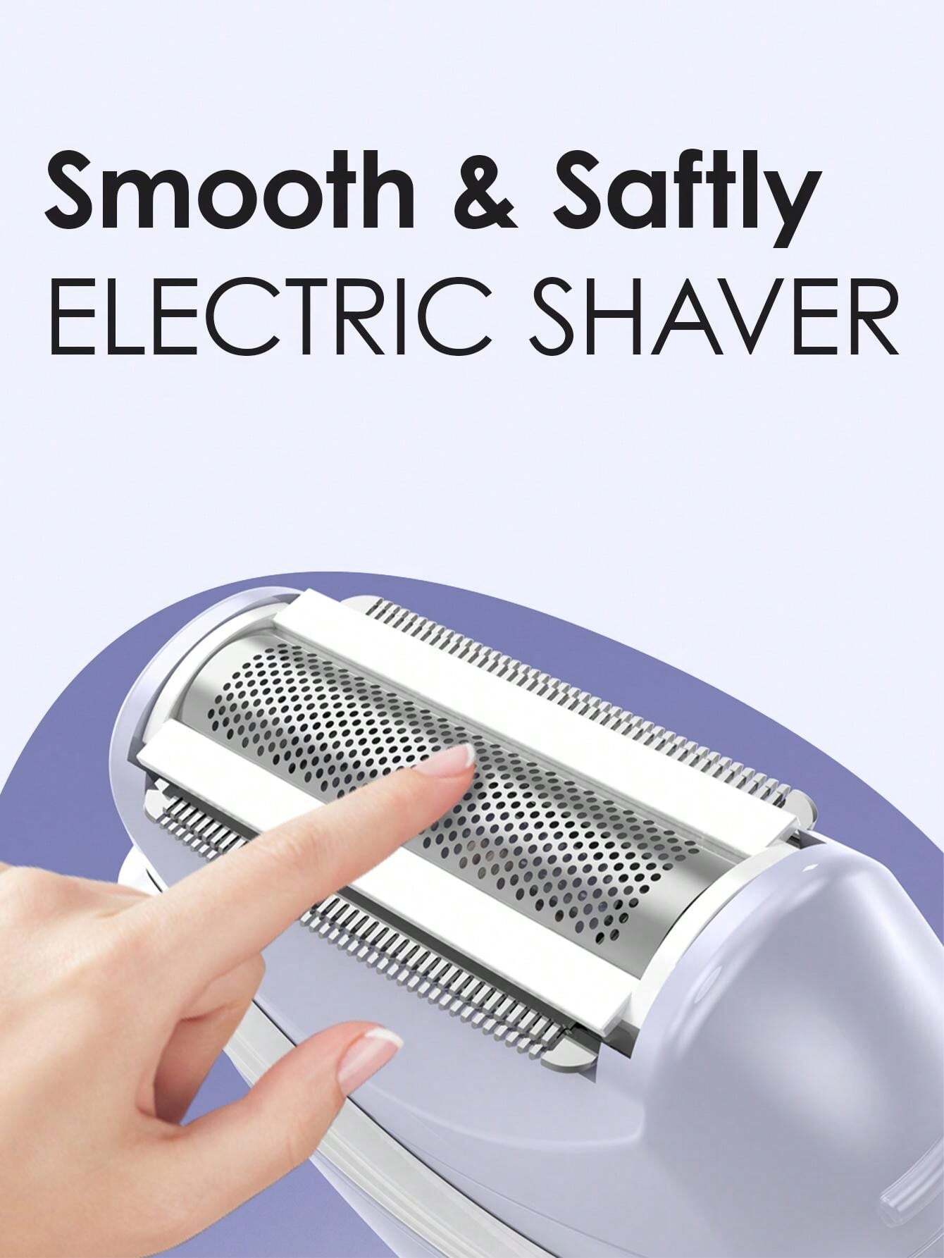 Electric Epilator Hair Removal For Women, 3IN1 Lady Shaver Womens