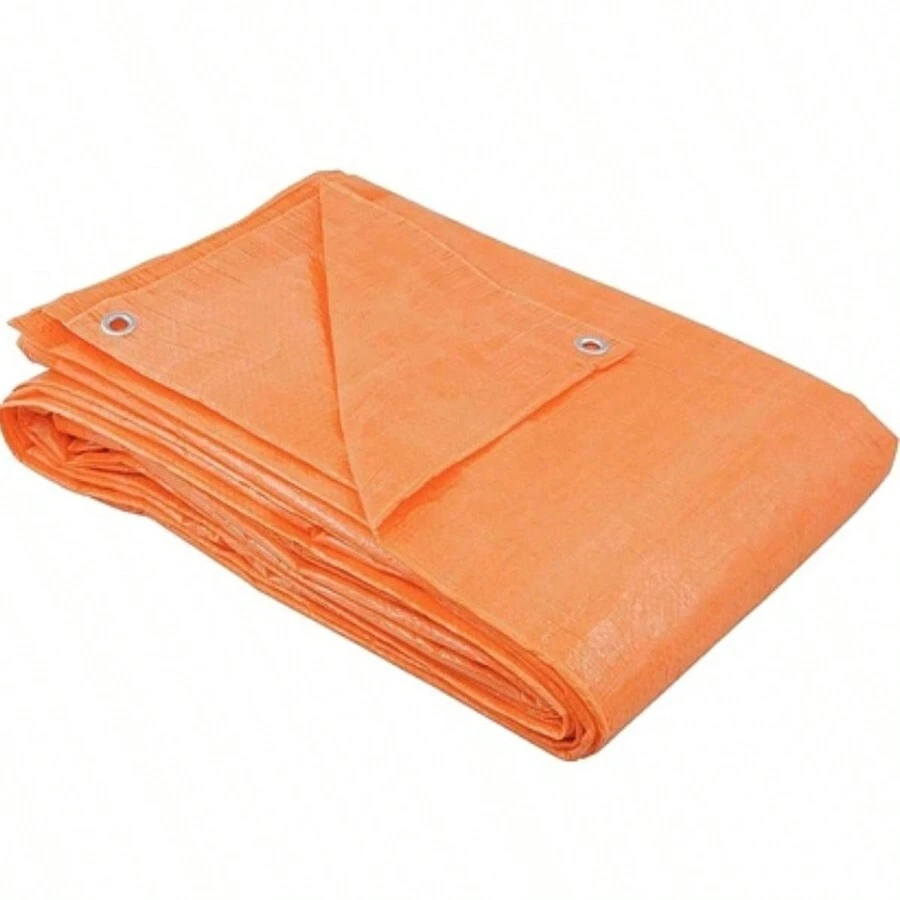 Lona Laranja Impermeável Piscina Forro Cobertura 100 micras Proteção Chuvas 3x2 Metros - Laranja - Visão 1