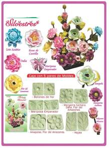 Otros moldes de silicona - KIT SILVESTRES - MULTICOLOR - Ver 1