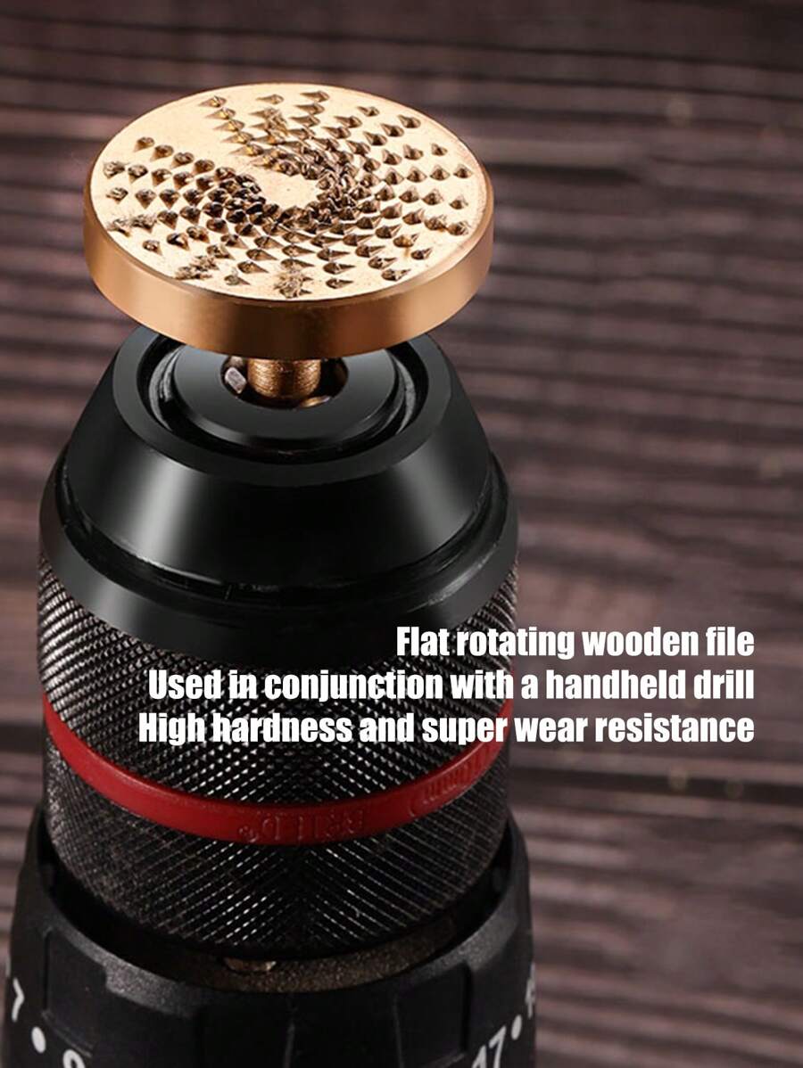 Angle Grinder Wood Rasp Carving Tool For Wood Polishing Tea Tray Round ...