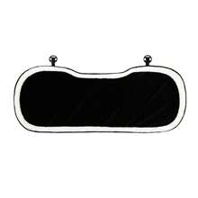 1pc Girly Pink Plush Car Seat Cushion, Warm Anti-Slip Comfortable Auto Seat Protector, Also Usable As Chair Pad