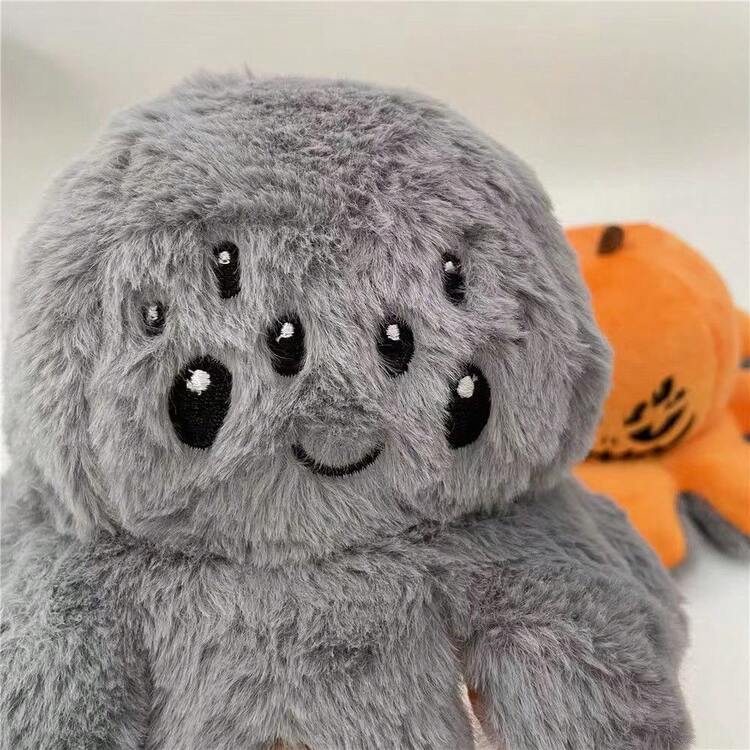 1 búp bê hình bí ngô, nhện, bạch tuộc có thể đảo ngược dùng cho lễ Halloween, món quà trang trí Halloween 2 trong 1 - Nhiều màu - Xem 6