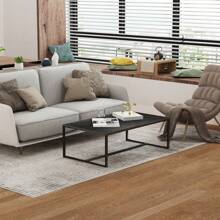 Couchtisch Marmor, Sofatisch rechteckig Kaffeetisch, Wohnzimmertisch, Beistelltisch für Wohnzimmer 100x60x42cm