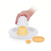 4 件/套带盖布丁模具、Abs 塑料果冻模具、塑料奶冻模具、烘焙工具、厨房小工具、奶冻模具甜点托盘塑料糖果盘水果果冻模具布丁模具，非常适合制作时尚形状的蛋奶冻、牛奶布丁甜点、奶冻和果冻等。 - 白色 - 查看 10