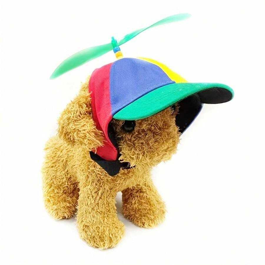 20 Mini Chapeaux De Fête Pour Peluches Et Jouets - Cône Pailleté Avec Pompons, élastique Ajustable