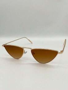 Women's Cat Style Sunglasses For Night PartiesCasualSensual - 鏽棕色 - 查看 3