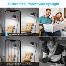 Aigostar 10 x E27 Bombilla LED G45, Casquillo gordo 5W, Bajo consumo, 420 lm, Luz fría 6500K, Ahorro de energía, CRI> 80, ángulo de apertura 230º, no regulable Caja de 10 unidades - Blanco - Ver 4