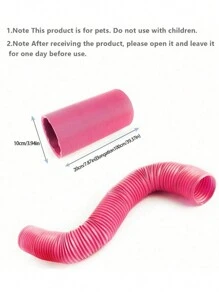 1/2/3入組小寵物隧道玩具，有趣可擴展的管道套件，適用於雪貂和倉鼠籠子配件