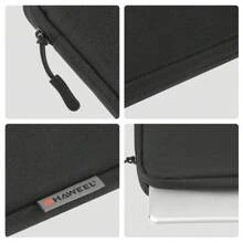 Puluz Étui pour ordinateur portable HAWEEL, sac porte-documents zippé pour ordinateur portable
