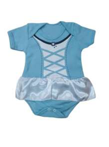 Body Kit Skirt Bow Princess Themed Baby Months Birthday Children's  Costume - 藍色 - 查看 2