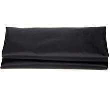 1 pieza Cubierta para muebles de exterior 210D/420D impermeable a la lluvia, nieve y viento, a prueba de rayos UV, de tela Oxford negra, incluye bolsa, organizador y almacenamiento