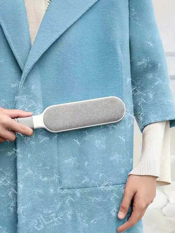 1pc Pet Hair Remover, Reusable Laundry Hair Removal Brush, Manual Pet Hair Remover, Static Electricity Removal Brush, Suitable For Clothes, Bedding, Sofa, Furniture, Carpet, Cleaning Supplies, Household Gadgets, Ready For School,The Same Applies To Electrostatic Adhesive Lint Removal Of Clothing, Furniture And Carpets,A Must-Have For Dormitories