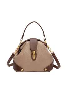 Nuevos bolsos de mano a la moda y con estilo, versátiles bolsos cruzados, elegantes bolsos cruzados, bolsos de diseño exclusivo para mujer, bolsos de mano de bloques de color de alta gama, bolsos de uso diario