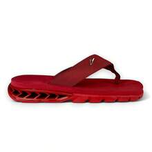 Ken Men's Flip Flops Rak Sandal Launch Rubber Sole - Red - View 2