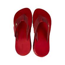 Ken Men's Flip Flops Rak Sandal Launch Rubber Sole - Red - View 5
