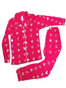 Maternity Sleepwear - Hot Pink - View 4