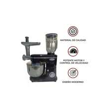Batidora 3 En 1 Pedestal Multifuncional 5.5 Molino Shorbull - Negro - Ver 3