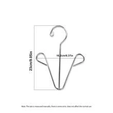 1/2 pièces en acier inoxydable robuste et durable, crochets, support minimaliste pour chaussures et vêtements, support de séchage pour vêtements de balcon, support de séchage multifonctionnel, support à chaussures pour fenêtre de balcon, support à chaussures, adapté pour dortoir étudiant, anniversaire, Noël, Halloween, cadeau de Thanksgiving, fournitures de rentrée scolaire, pour une utilisation intérieure et extérieure à la maison