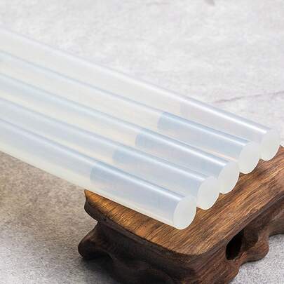 VA-Cerulean 2 kg varma limstift halvtransparenta limstift set 11 x 200 mm limstift för varmlimpistol varmlim hemreparationer eller gör-det-själv-konst