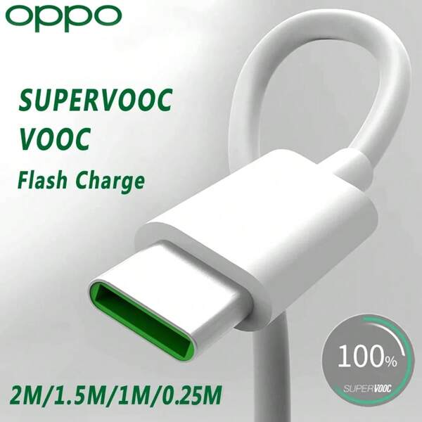 Cable USB C de 65W 5A para carga rápida de datos, cable cargador Supervooc, accesorios para teléfono compatibles con OPPO Reno 8 7 5G 5 Pro 6 Lite 4 3 Find X6 X5 Pro X X2 X3 Neo Vooc, compatible con iPhone 16, 16 Pro Max, 15, 15 Plus, 15 Pro, 15 Pro Max, compatible con Xiaomi, compatible con OnePlus Type C