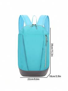 1pc New Pair Backpack Backpack Travel Mini Sports Small Backpack Fashion Lightweight Student Bag Waterproof Breathable Female Bag Man Bag Back To School Students School Supplies Fall Halloween Teacher Book Bag Large Capacity - Multicolor - View 10