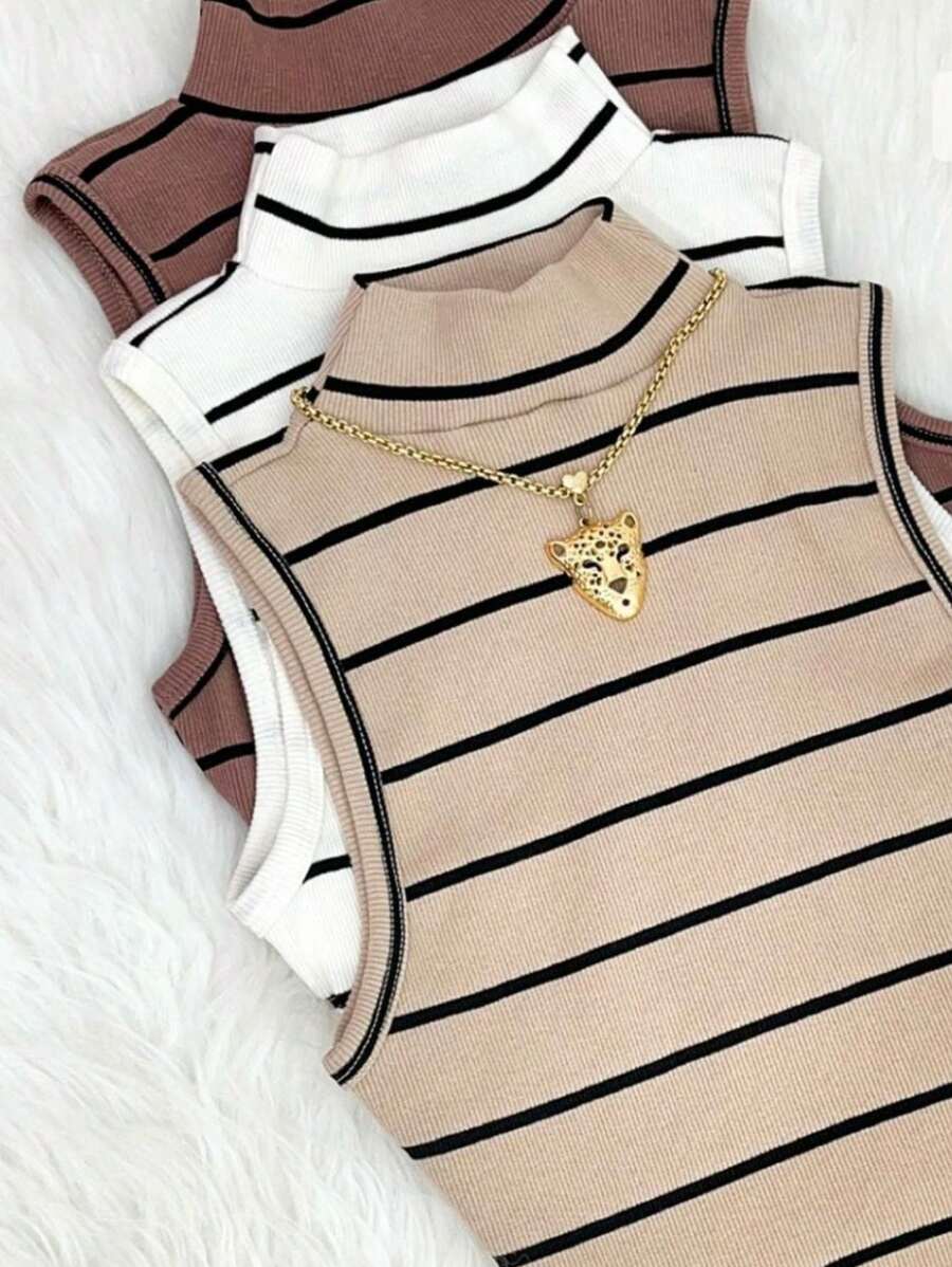 Women Tank Tops & Camis - Beis - Ver 1