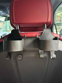 2pcs Car Back Seat Cup Holder, Multi-Function Beverage Hook And Storage Box Organizer - Multicolor - View 11