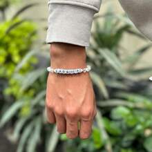 Pulsera Sadboyz Letras - Negro - Ver 3