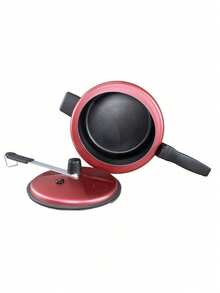 7L Colorful Nonstick Pressure Cooker - 紅色 - 查看 3