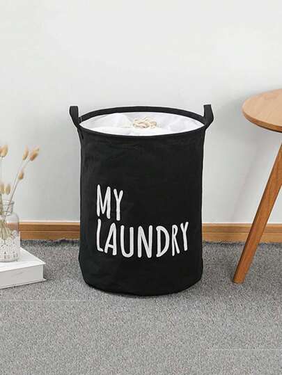 سلال حمّالة غسيل قماشية مقاومة للماء قابلة للطي، سلة تخزين ملابس متسخة كبيرة الحجم للمنزل والحمّام والألعاب