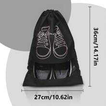 5/10 pièces Sac de rangement pour chaussures, organisateur de placard, sac de voyage non tissé portable, poche imperméable, sac suspendu pour vêtements classifiés, sac pour bottes, boîte de rangement pour chaussures, accessoires d'organisateur de chaussures pour les voyages, les vacances, les croisières, les vacances d'été, les sacs de voyage, les essentiels de voyage pour les dortoirs universitaires, la maison, l'école, l'hôtel