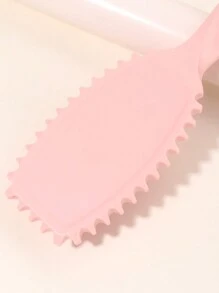 1 pieza Cepillo multifunción para lavar el cabello, cepillo de champú de mango largo para uso en salón para limpieza profunda y rizado/peinado, peine para cabello mojado y seco peines peine pelo cepillo pelo de peines cepillo pelo - Multicolor - Ver 3