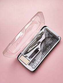 7-delige set transparante ronde linialen, linialen - Veel kleurig - Bekijken 3