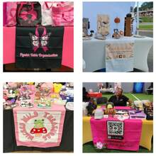 1pc Custom Table Runner With Business Logo Text Personalized Tablecloth Runners Customize Logo For Tradeshow Vendor