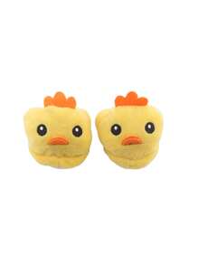 1 paire de chaussures poupée en peluche de forme animale mignonne pour poupées de 18 pouces, modèle cochon/tigre/lapin, chaussures de poupée, chaussures de bébé poupée