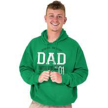 Fathers Day World's Greatest Dad No 1 Hoodie Hooded Sweatshirt Men - Irish Green - View 1
